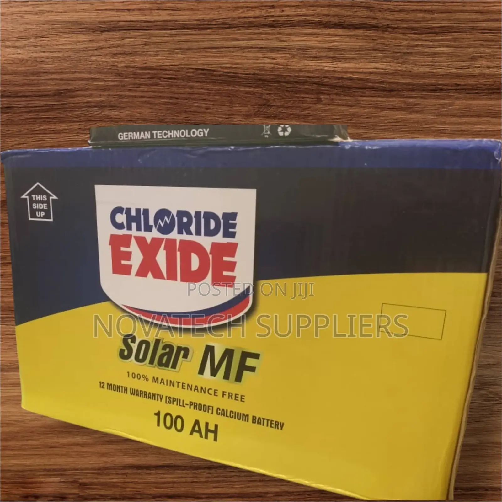 100ah Chloride Exide Maintenance Free Solar Batteries Dave