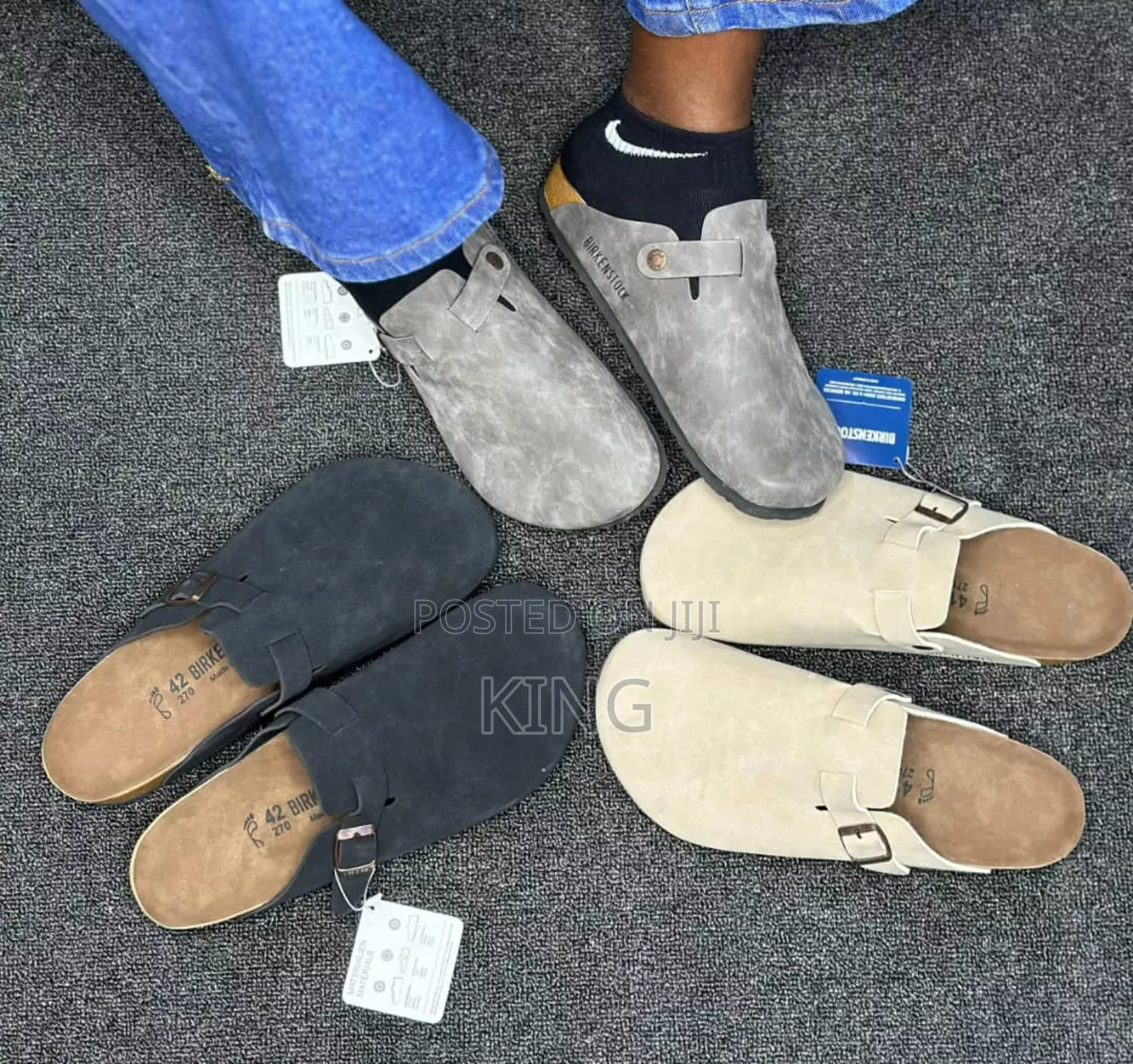 Alpha Birkenstock Boston Sandals