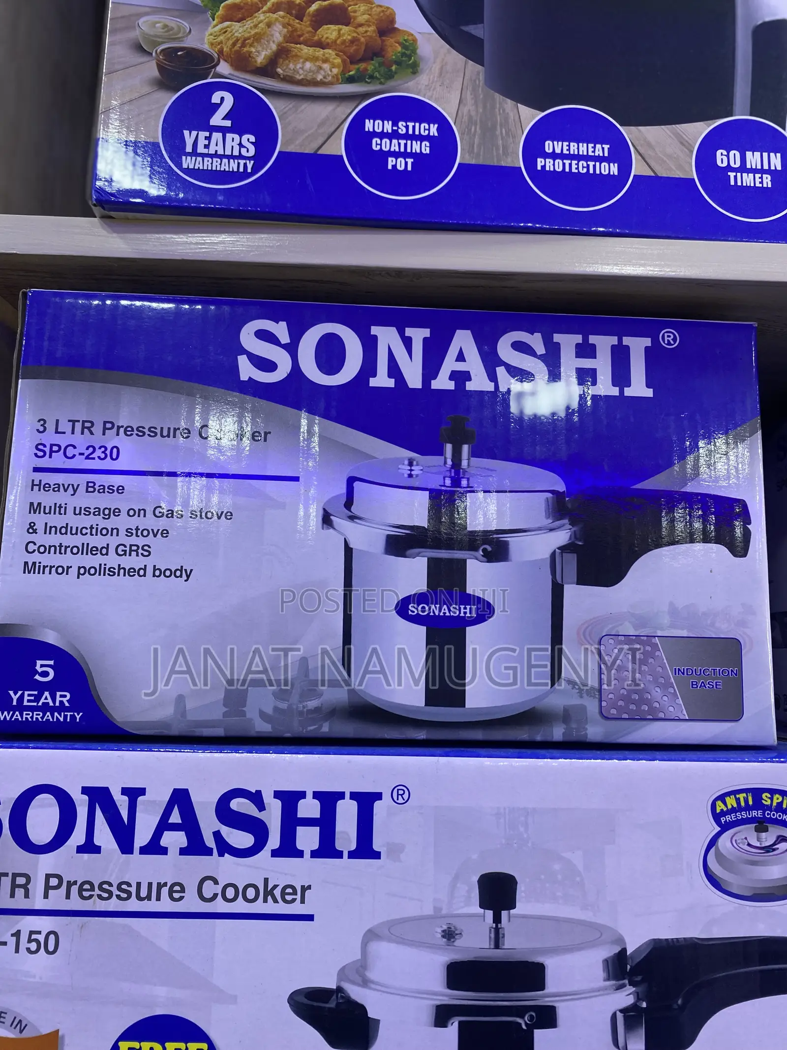 3 Litres Pressure Cooker