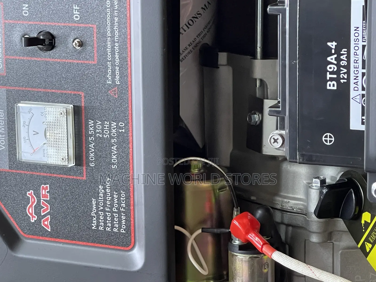 PT-7000D Gasoline Generator 6kva