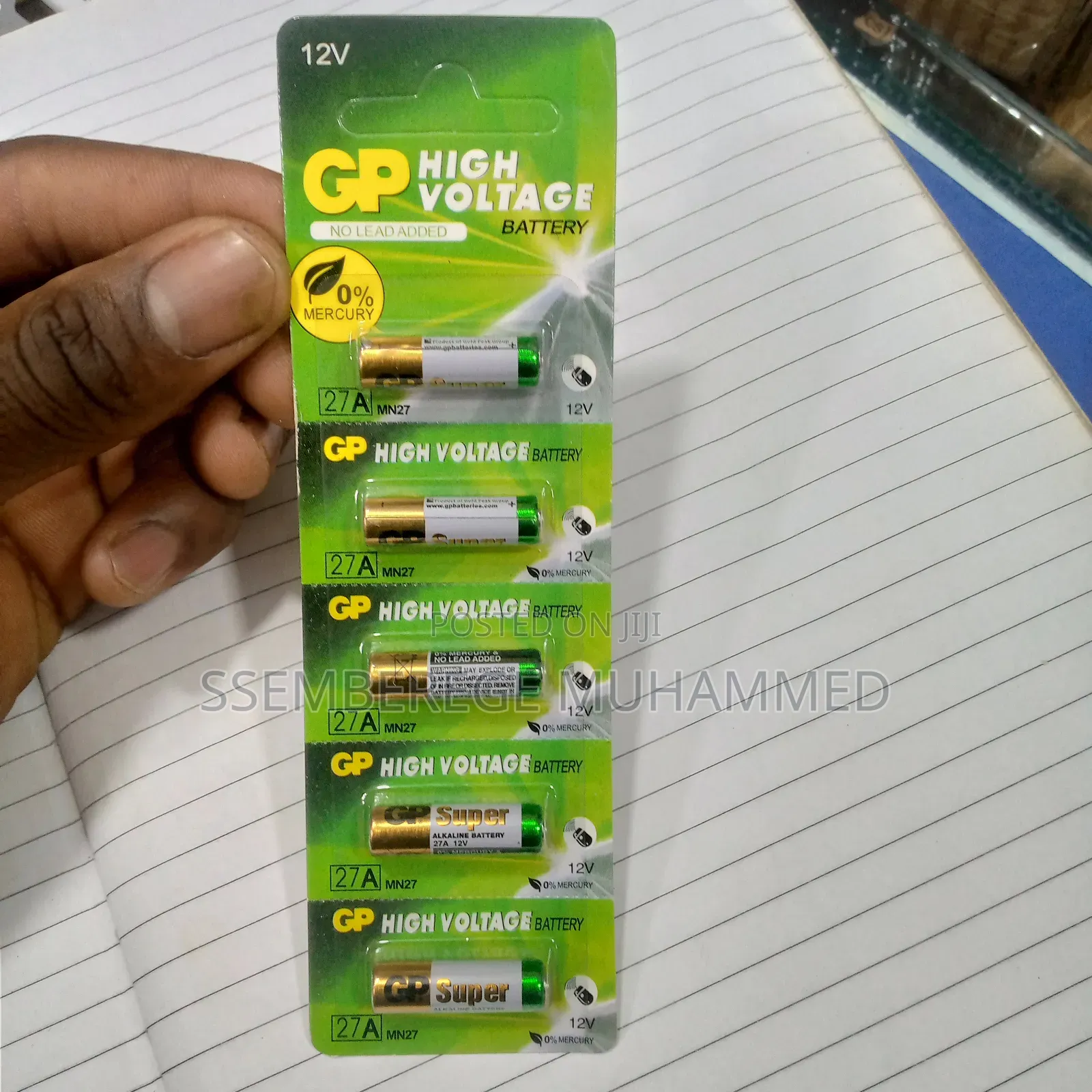 GP High Voltage Battery 27A