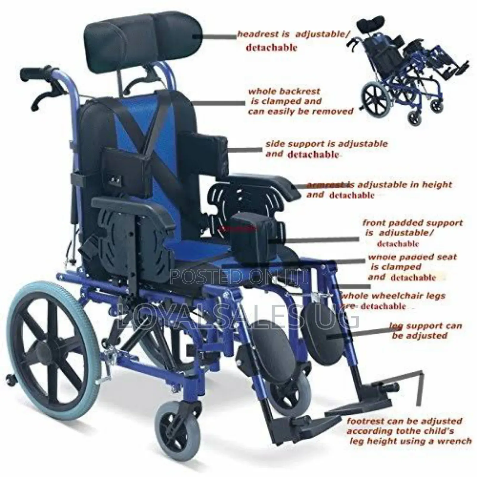 Children's Wheelchair ( Cerebral Palsy)