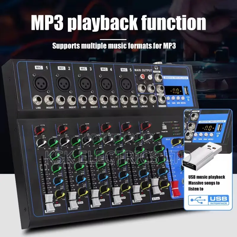 Hot Sale Plain Mixers Sound Craft Mixer Soundda Audio