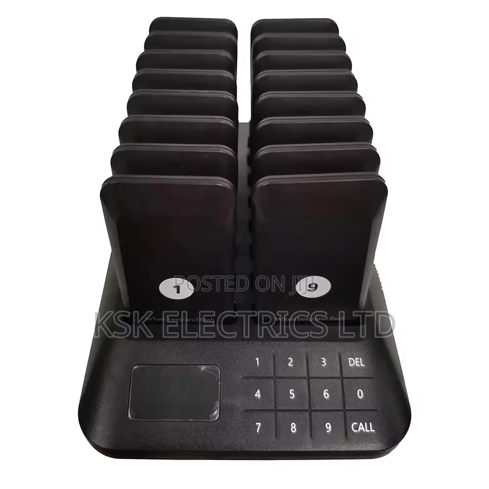 6 Pieces Food Buzzers Wireless Waiter Calling System Pagers