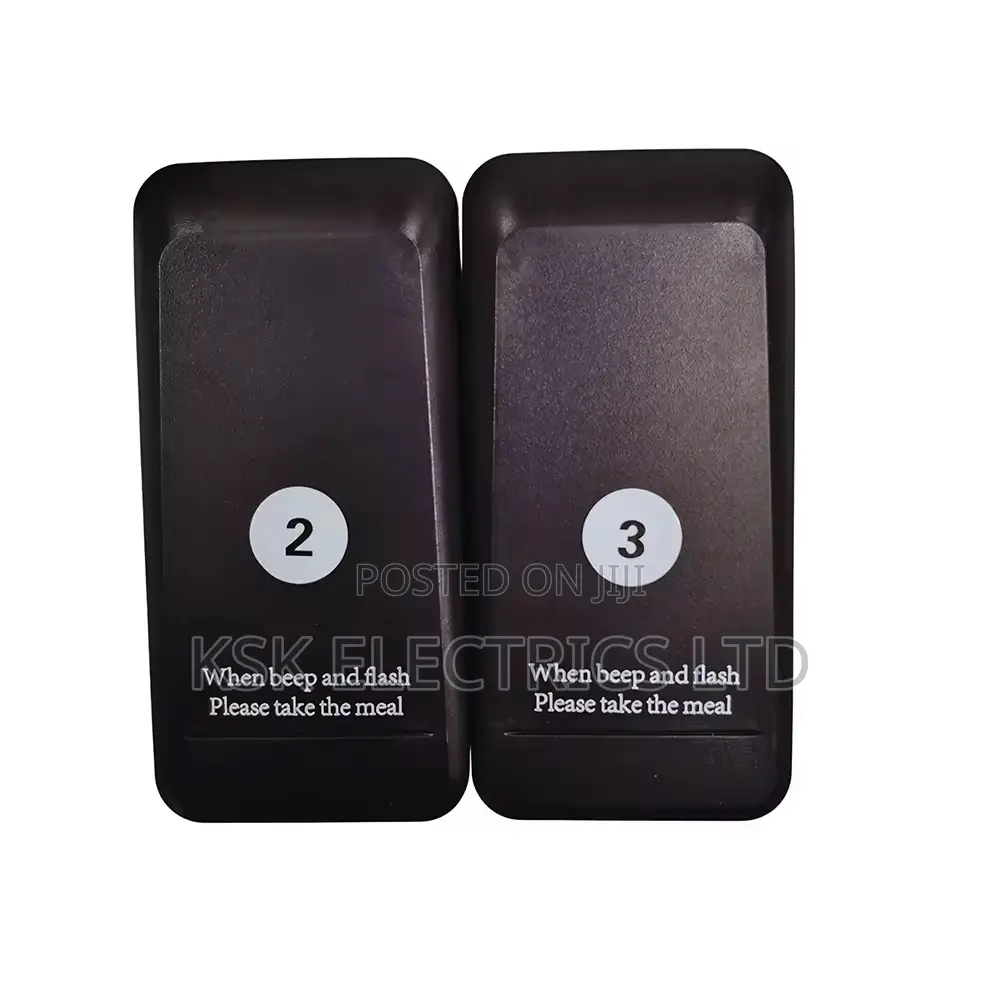 6 Pieces Food Buzzers Wireless Waiter Calling System Pagers