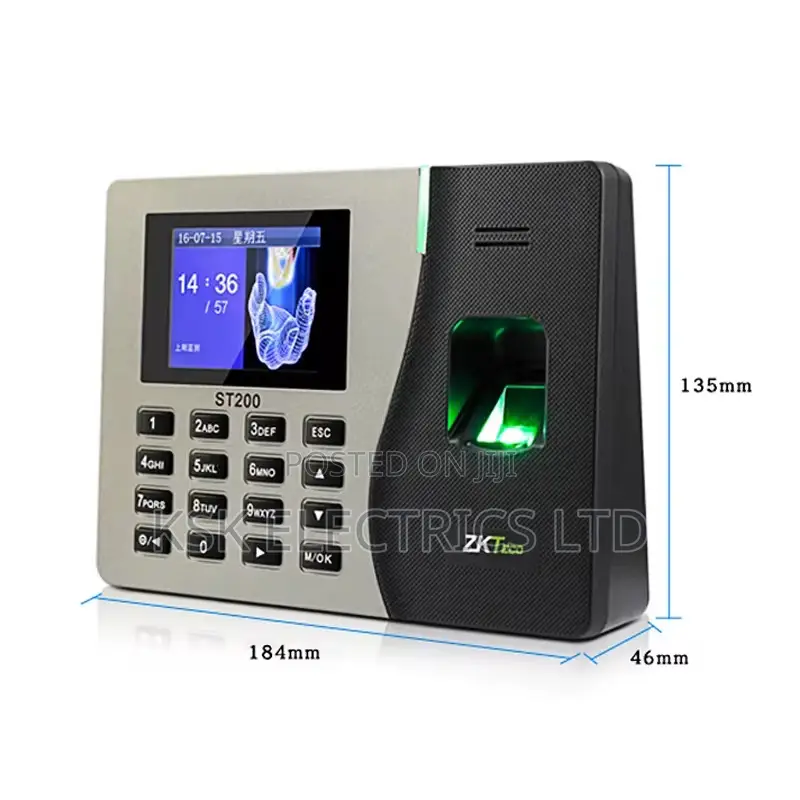 ZKT Fingerprint Time Attendance System TCP/IP Employee