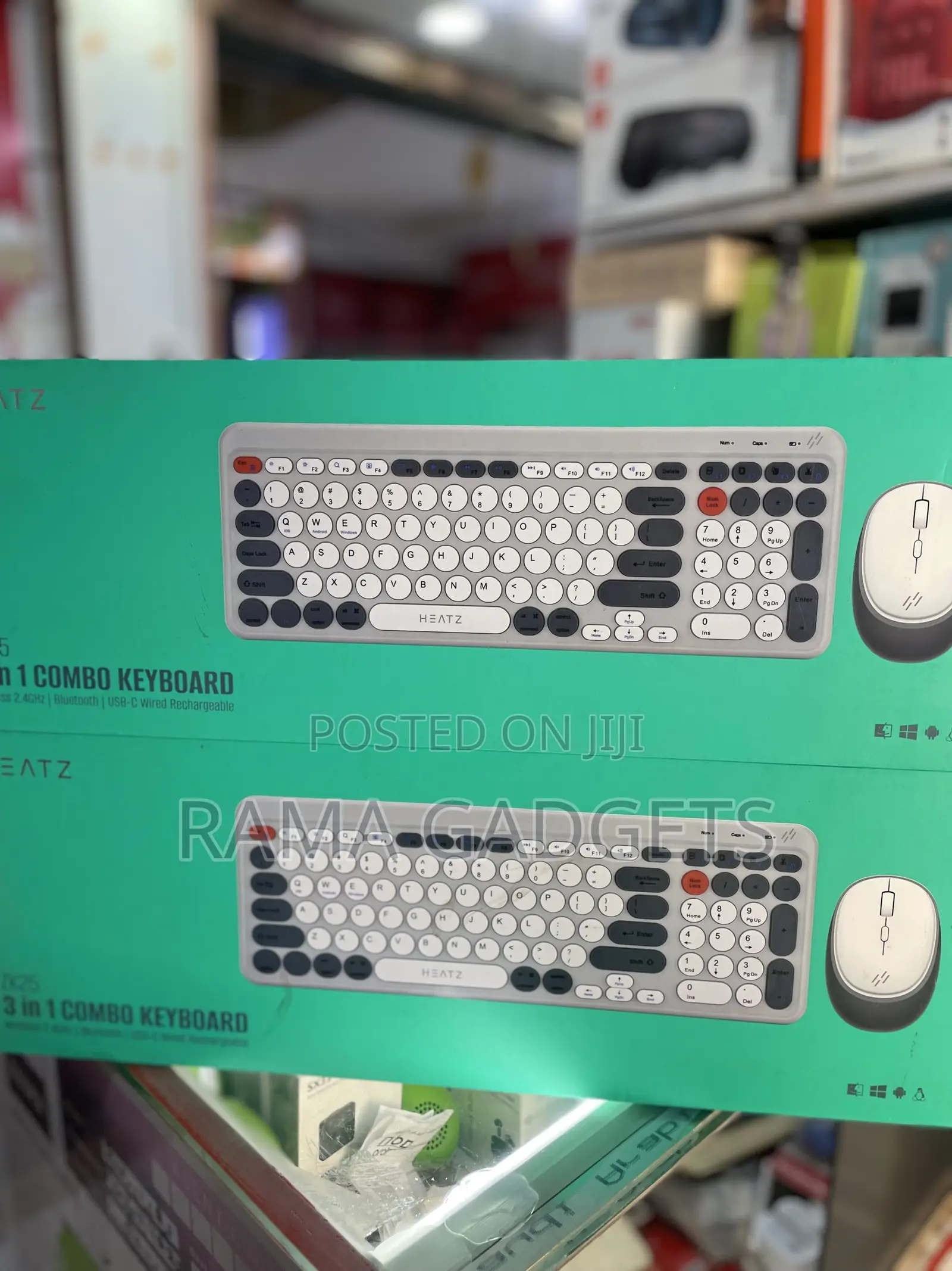 Green Lion Wireless Bluetooth Keyboard and Mouse Combo