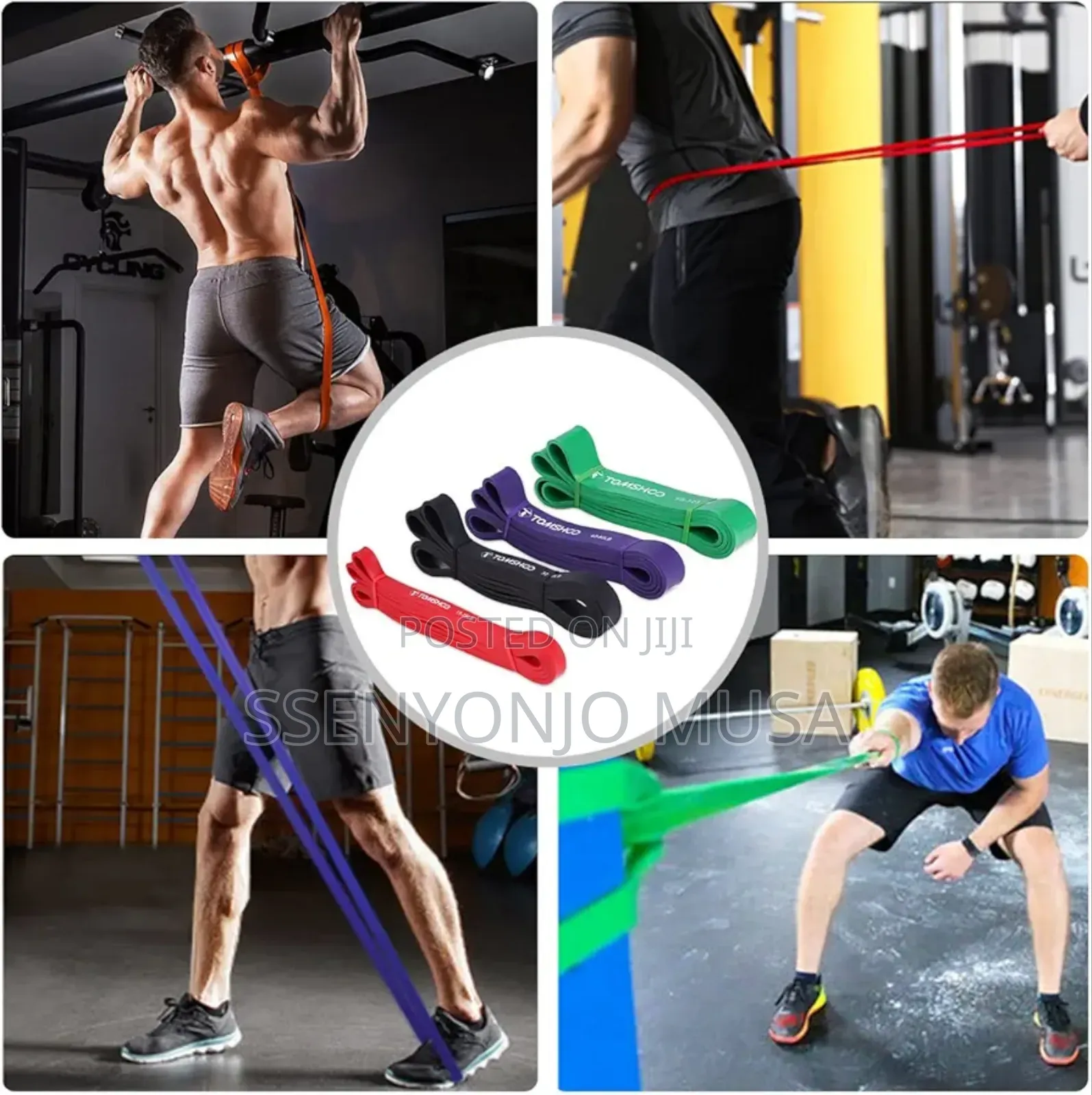 TOMSHOO Resistance Bands - Exercise Bands Strength Training