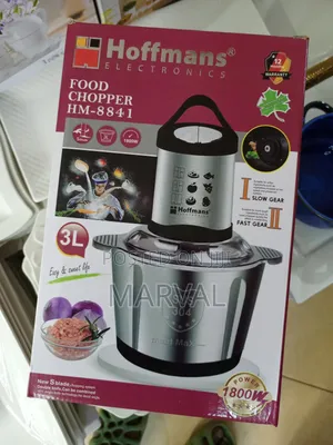 3L Hoffman Electric Food Chopper( 1800W)