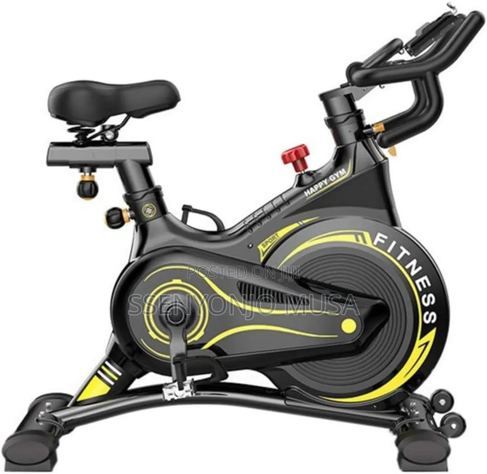 JMQ Fitness S500 Professional Spin Bike With Pulse Sensors -