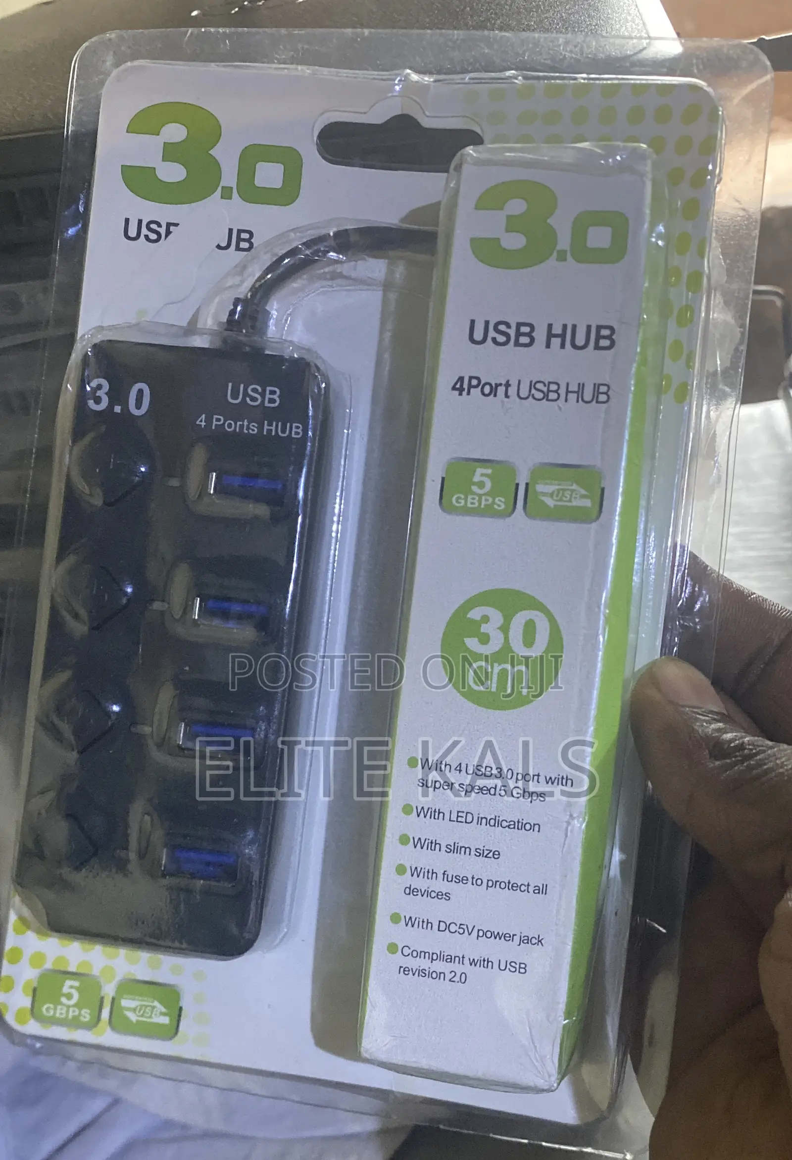 3.0 USB HUB (4 Ports)