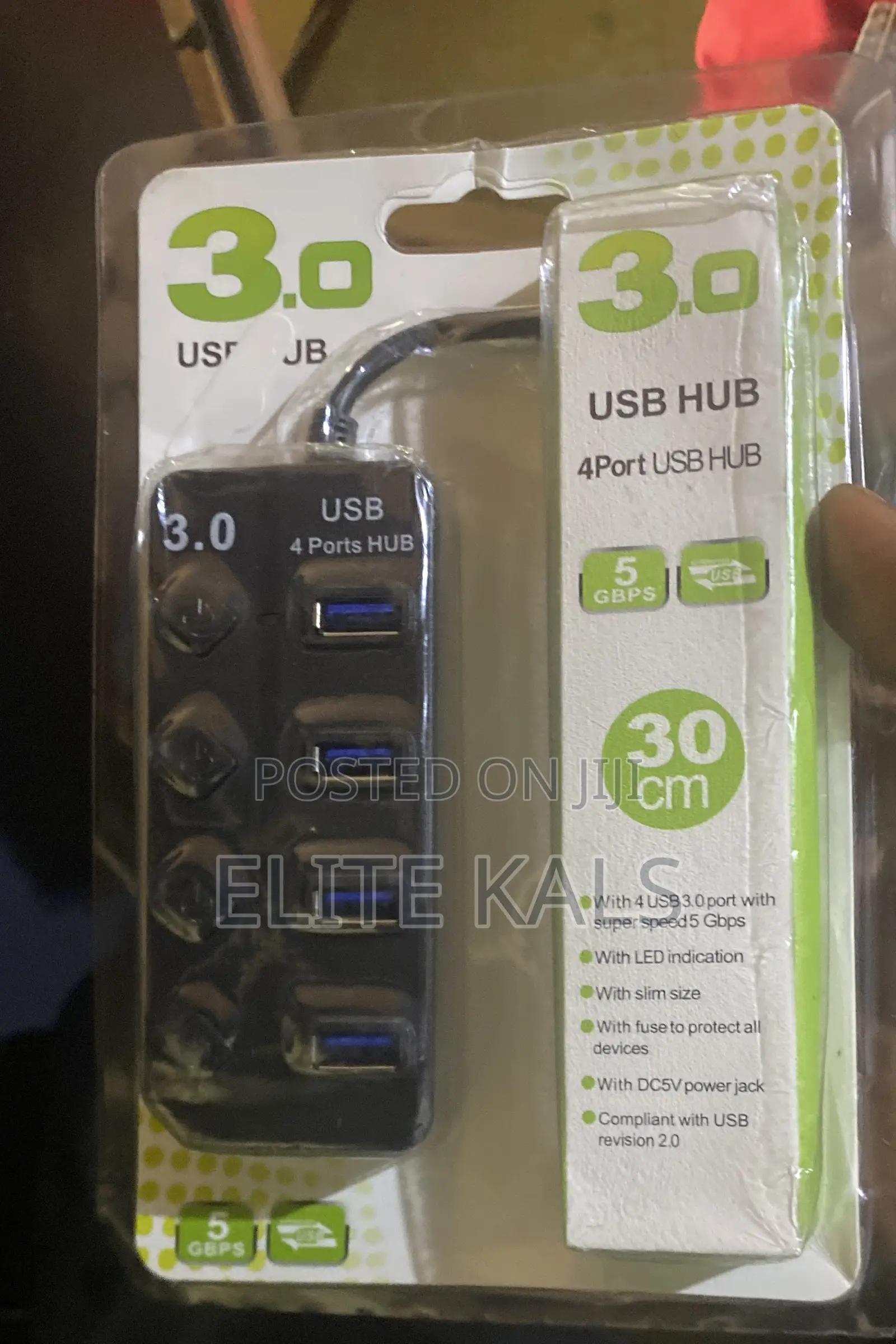 3.0 USB HUB (4 Ports)