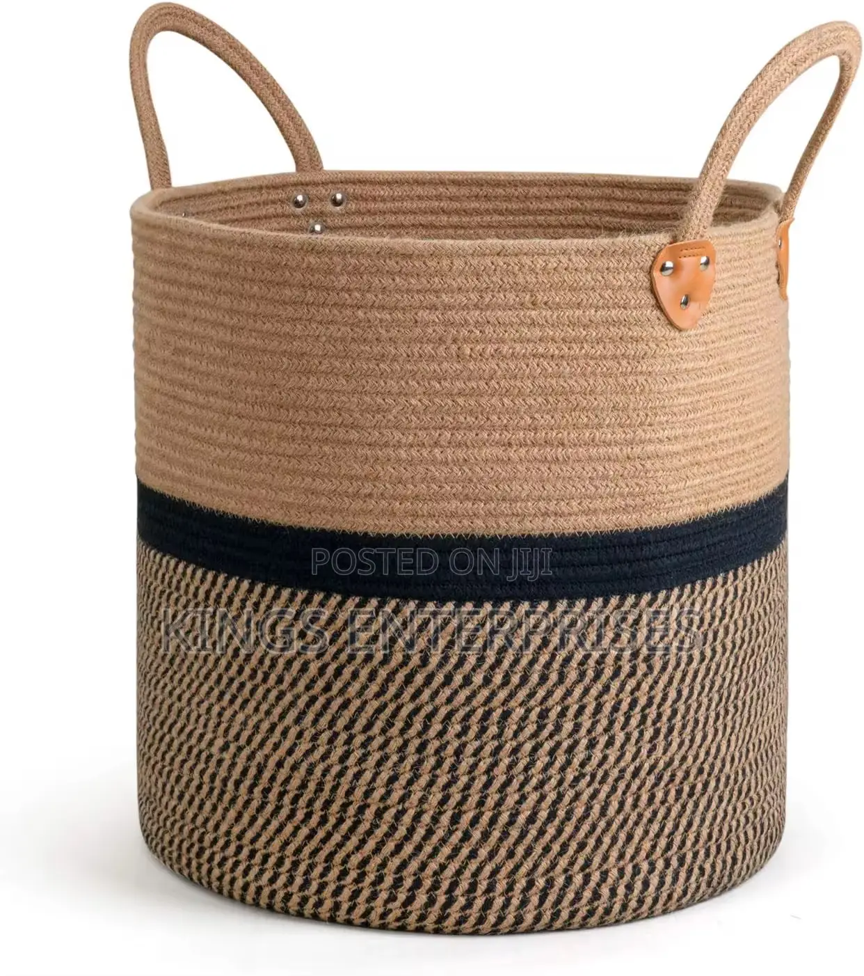 Cotton Laundry Basket