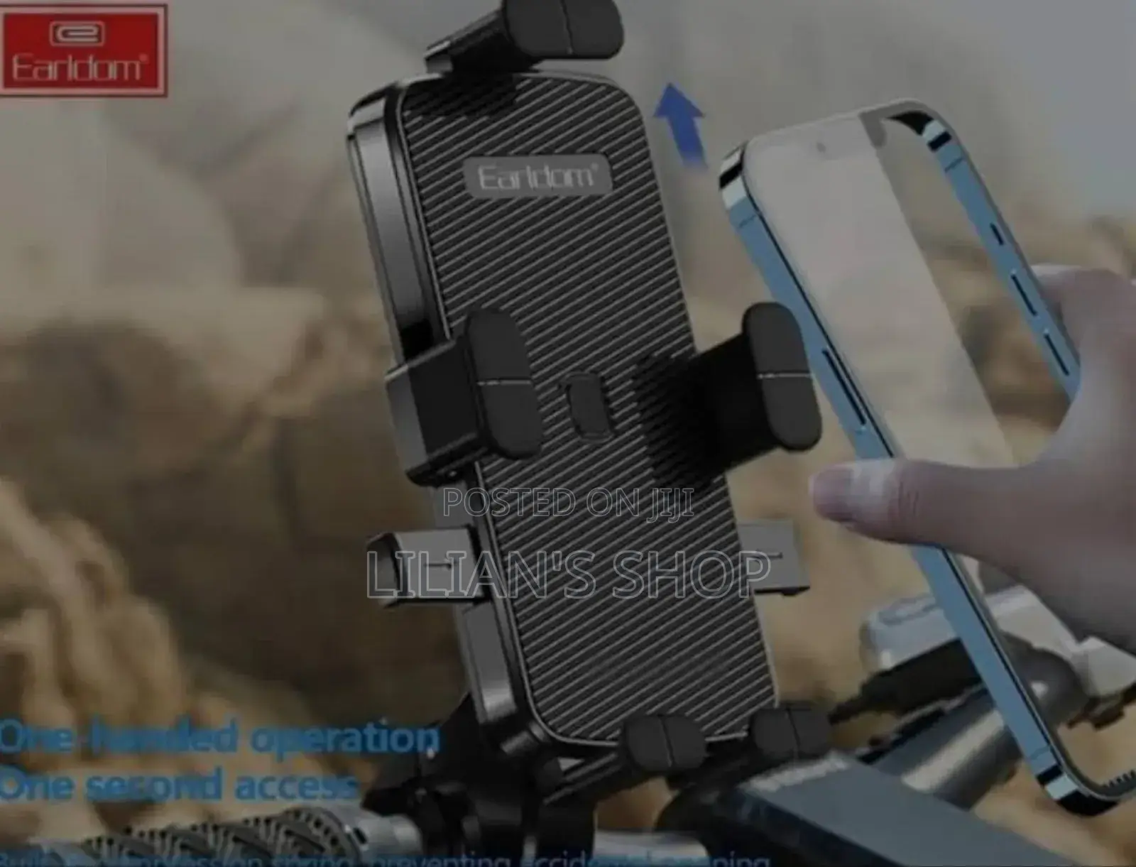 Earldom Bicycle and Motorcycle Phone Holder