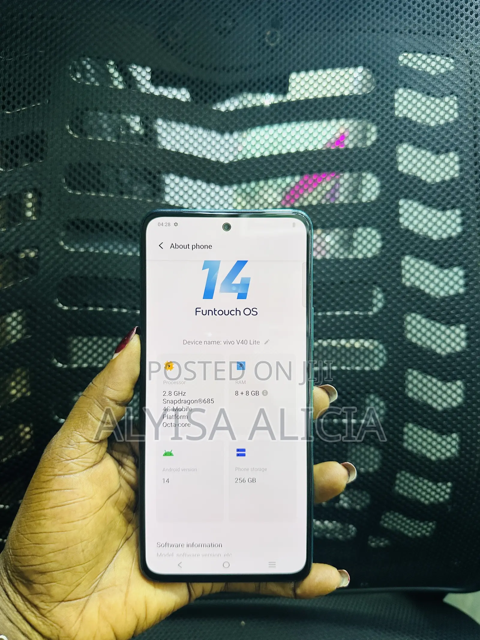 Vivo V40 Lite 256 GB Green
