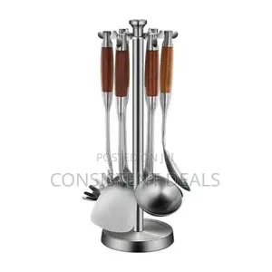 Thickened 6pcs Stainless Steel Cooking Utensils Set