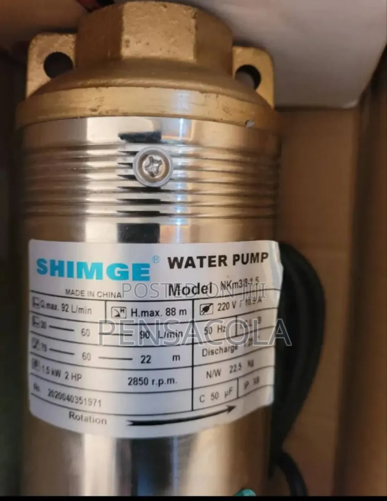 Shimuge Water Pumps Submersible