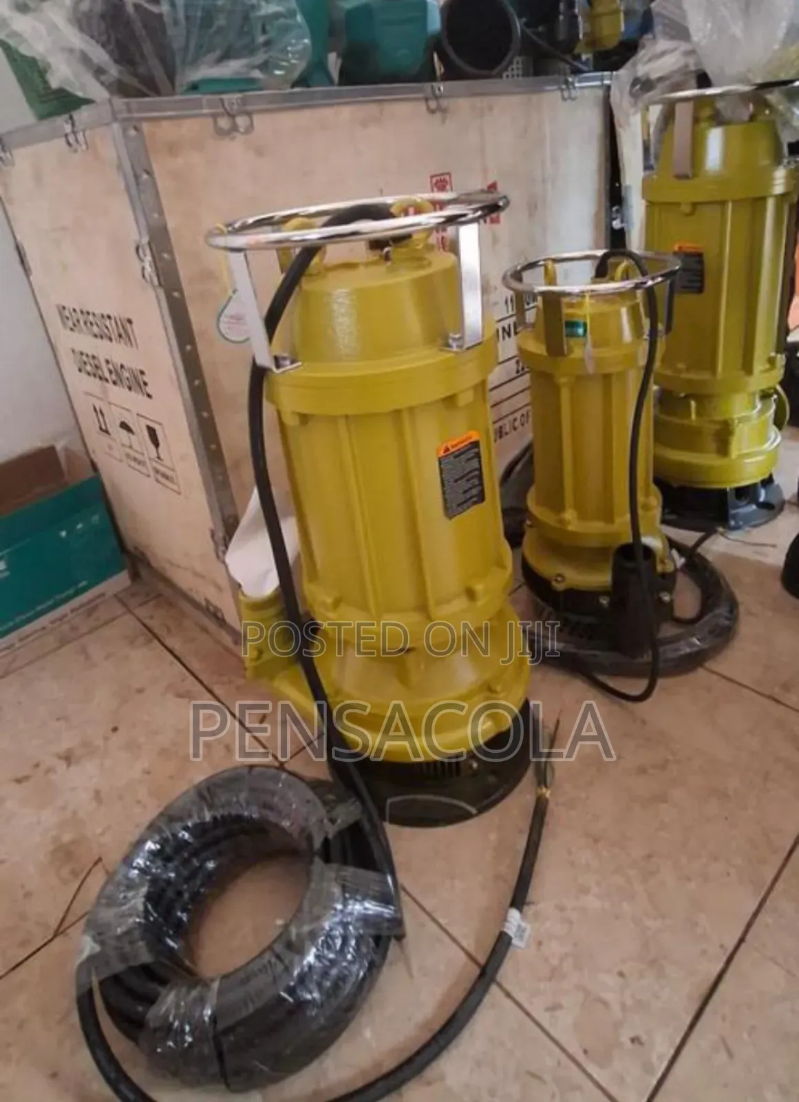 Dirty Water Pumps 27m and Stainless Surface Pumps