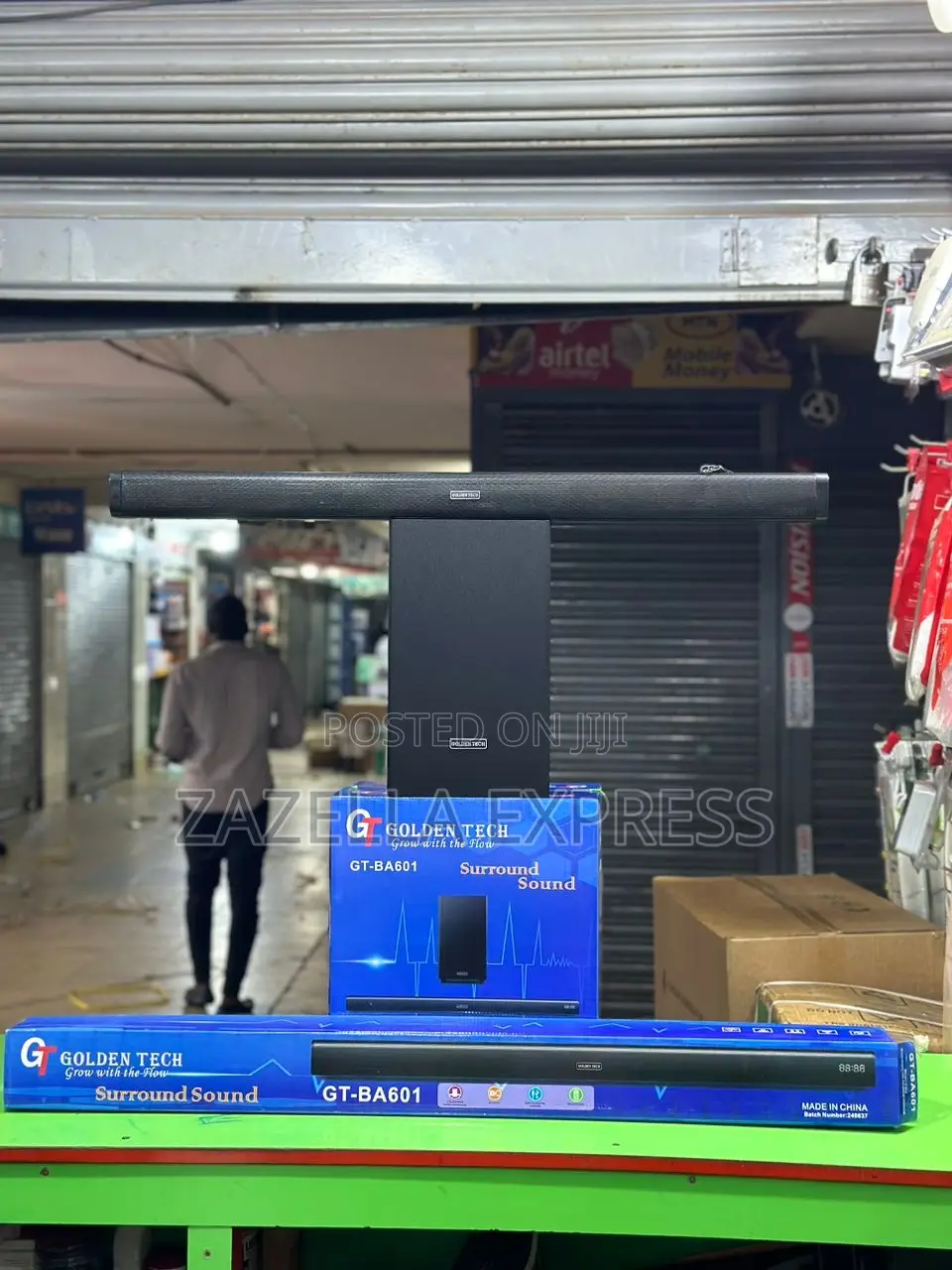 Golden Tech Sound Bar. ( Strong Bass)