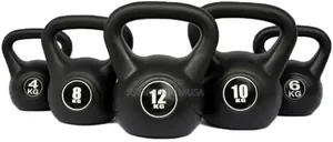 18kg Vinyl-Coated Kettlebell for Home Gym Training