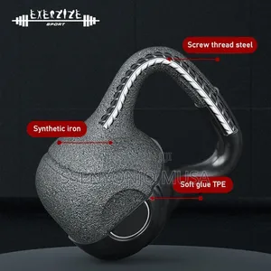18kg Vinyl-Coated Kettlebell for Home Gym Training