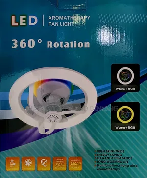 Fan Light With Remote Control