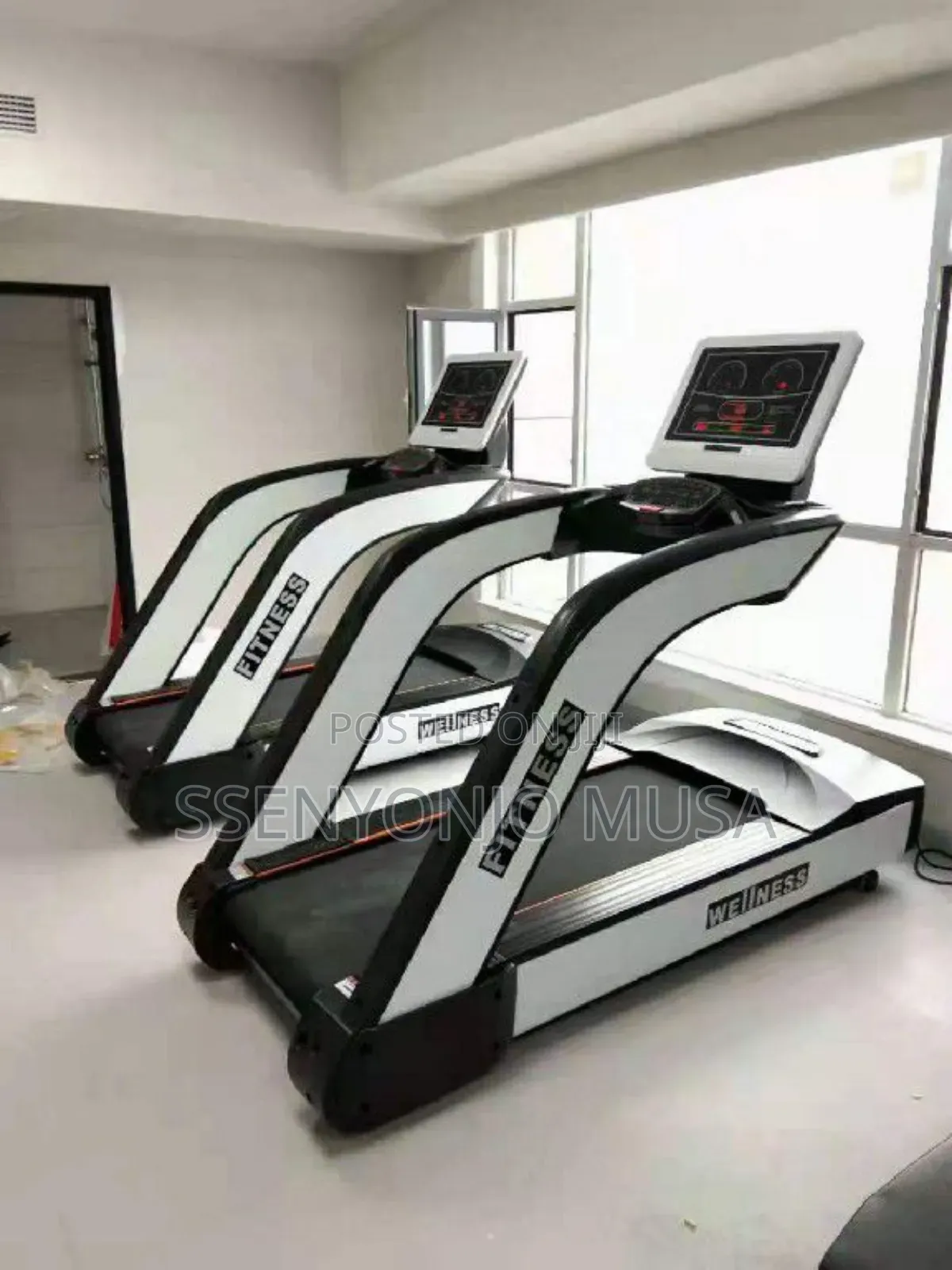 Miracle Fitness P1010 Commercial Treadmill - 3-7hp AC Motor-