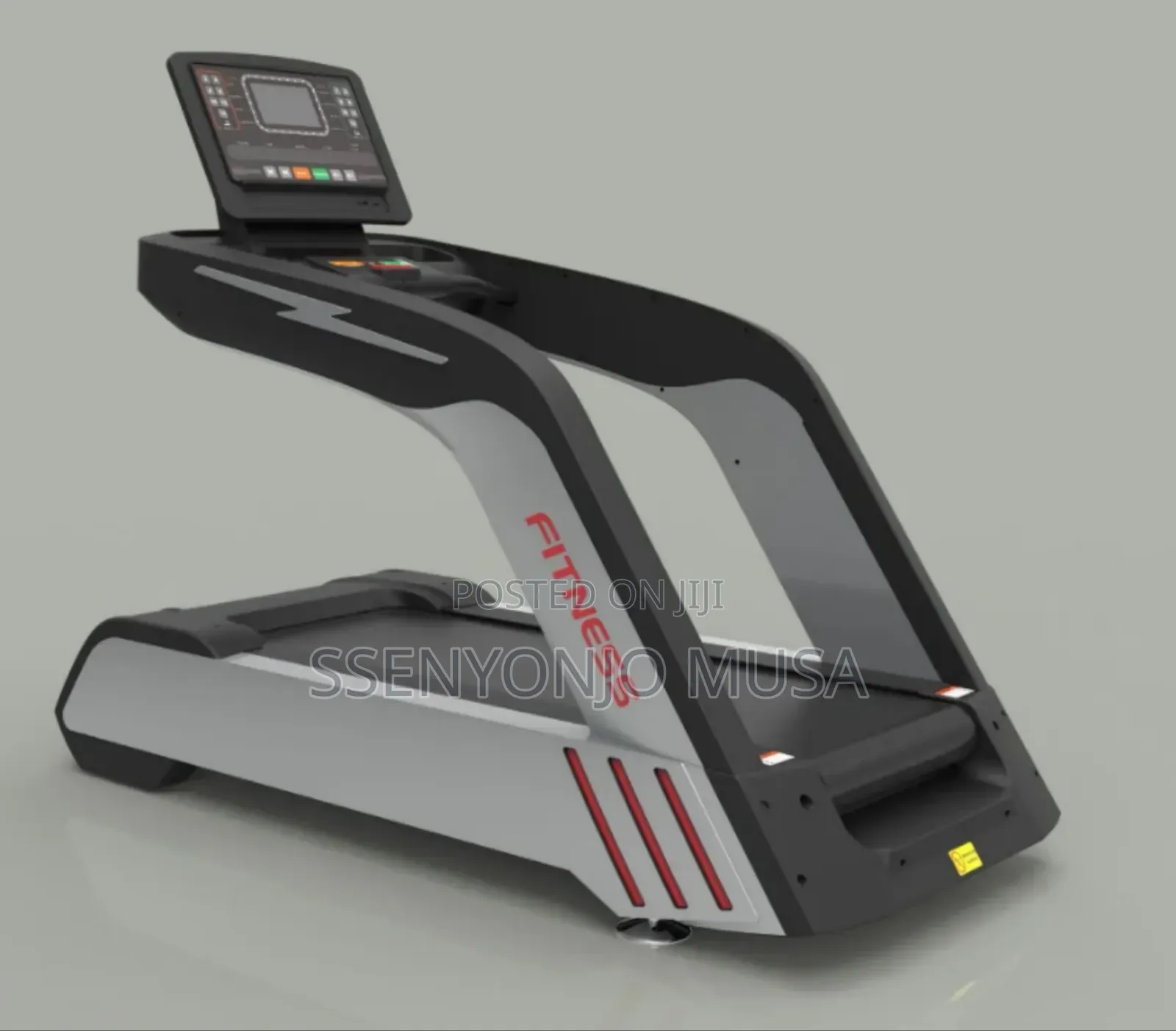 Miracle Fitness P1010 Commercial Treadmill - 3-7hp AC Motor-