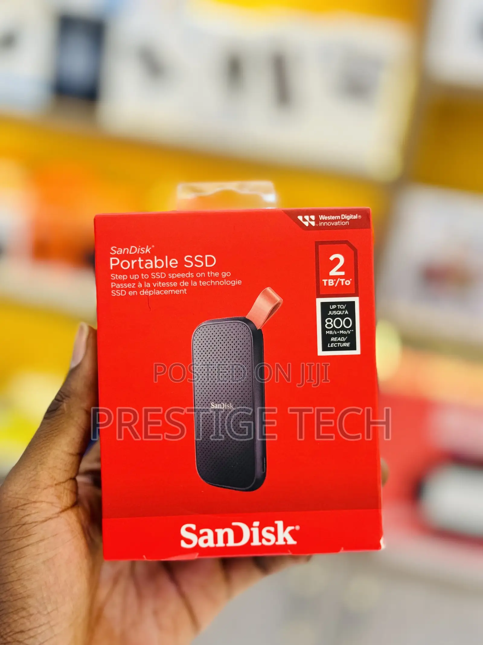 Sandisk 2tb Portable Ssd 800mb/S
