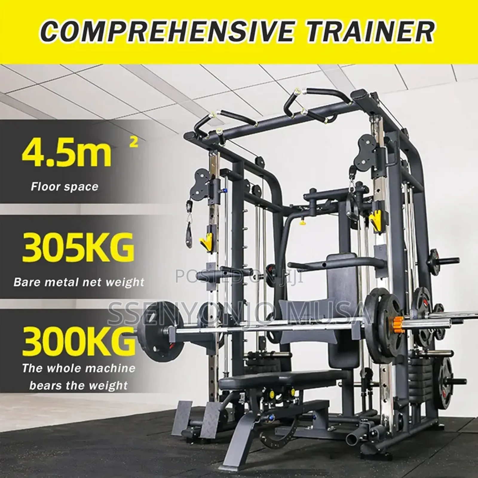 Smith Machine Multi-Function Trainer -Comprehensive Home Gym