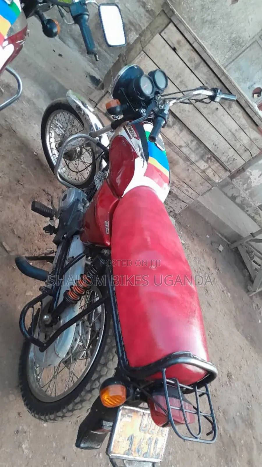 Bajaj Boxer 100 2014 Red