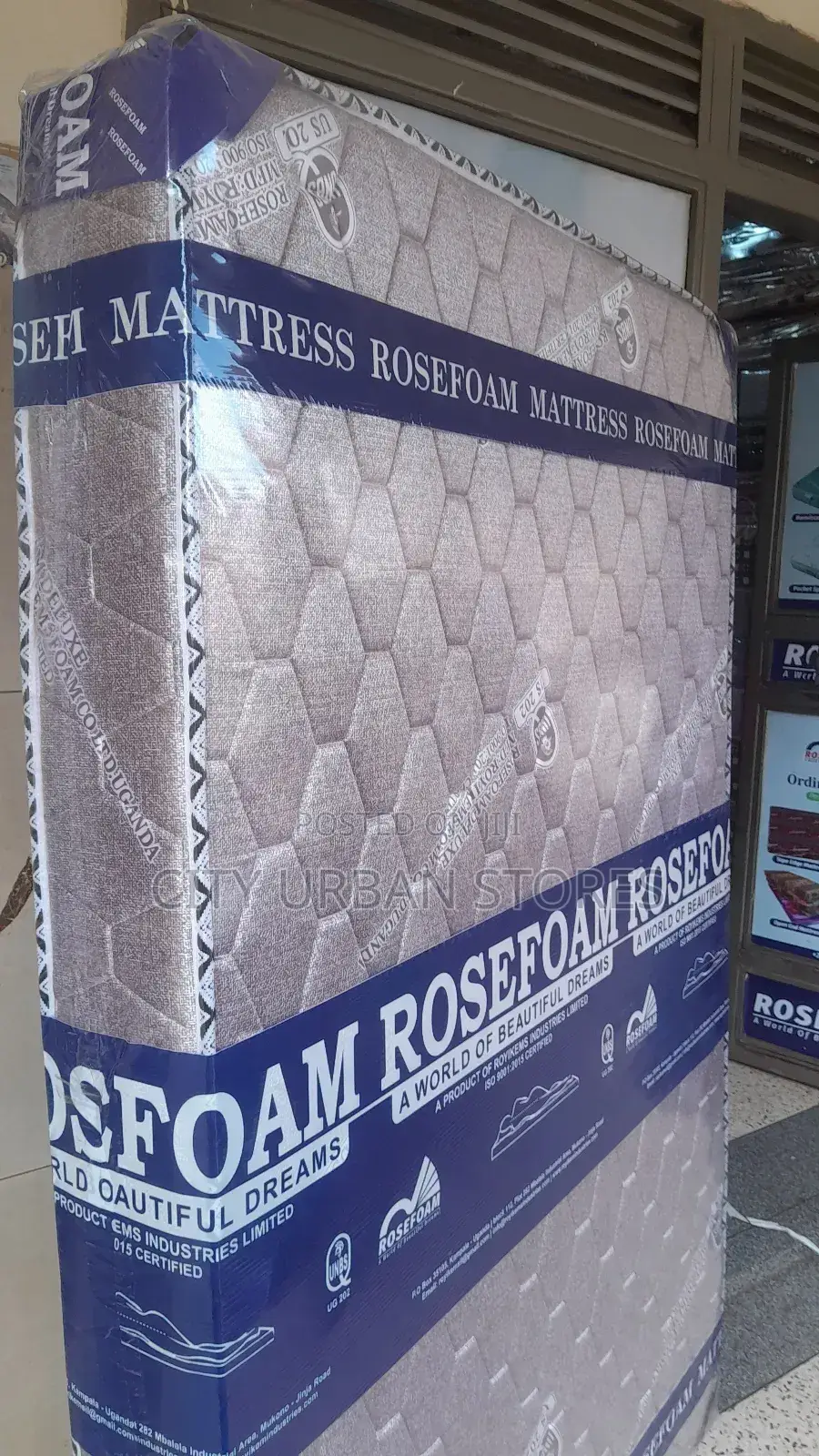Rosefoam 5x6 Quilted Mattress