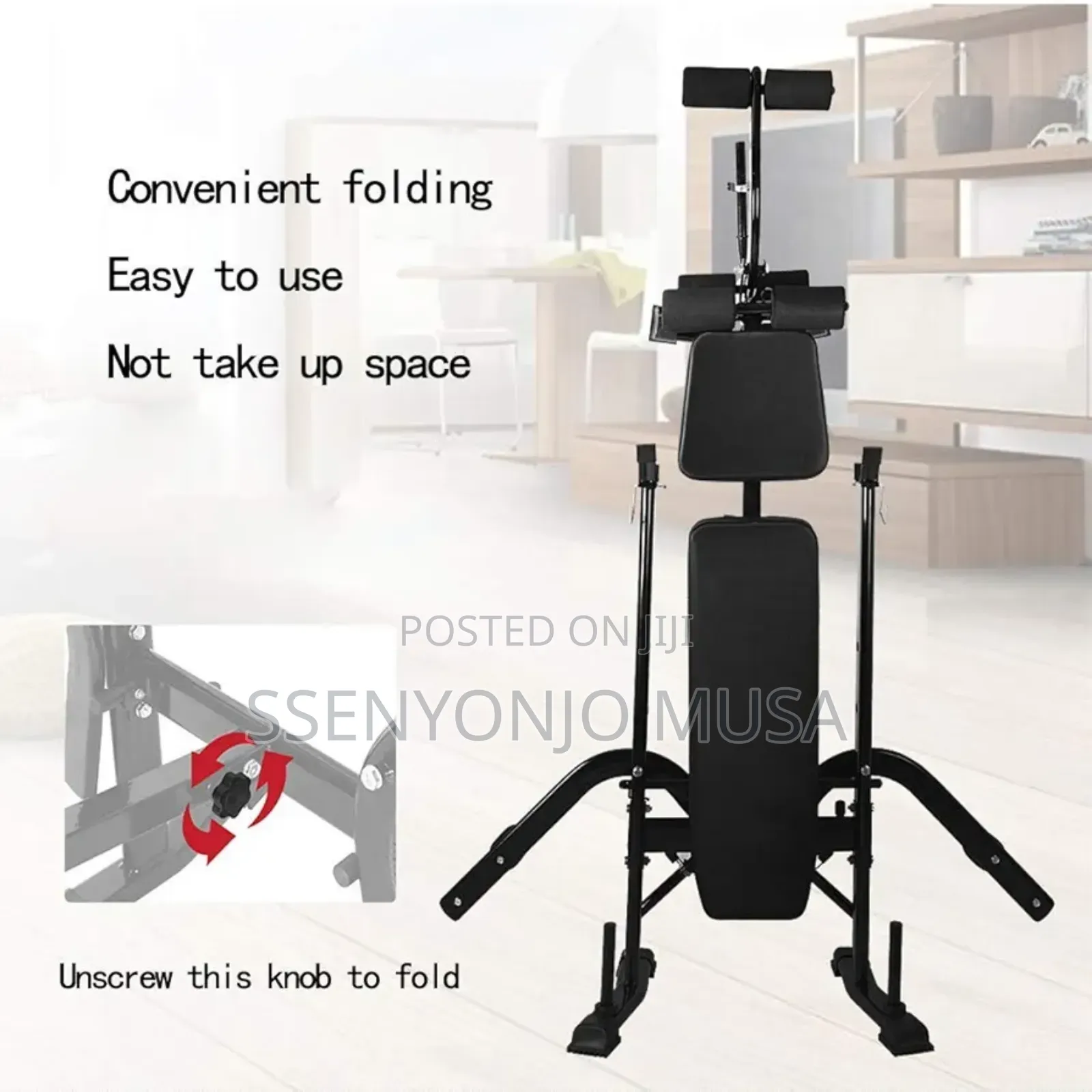 Adjustable Weight Bench - Foldable Olympic Utility Bench-