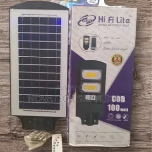 100W Original Hi Fi Lite Solar Street Lights Nood