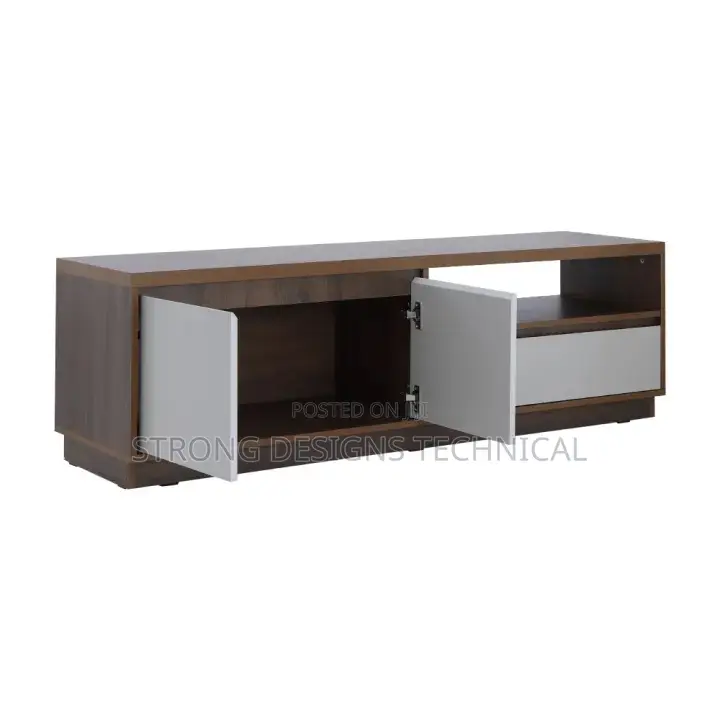 2 Door 5ft TV Stand / Tv Cabinet With a Drawer