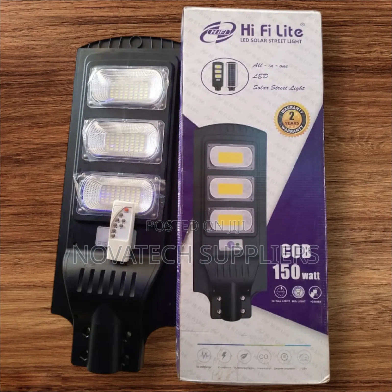 150W Hi Fi Lite Automatic Solar Street Lights Cyph