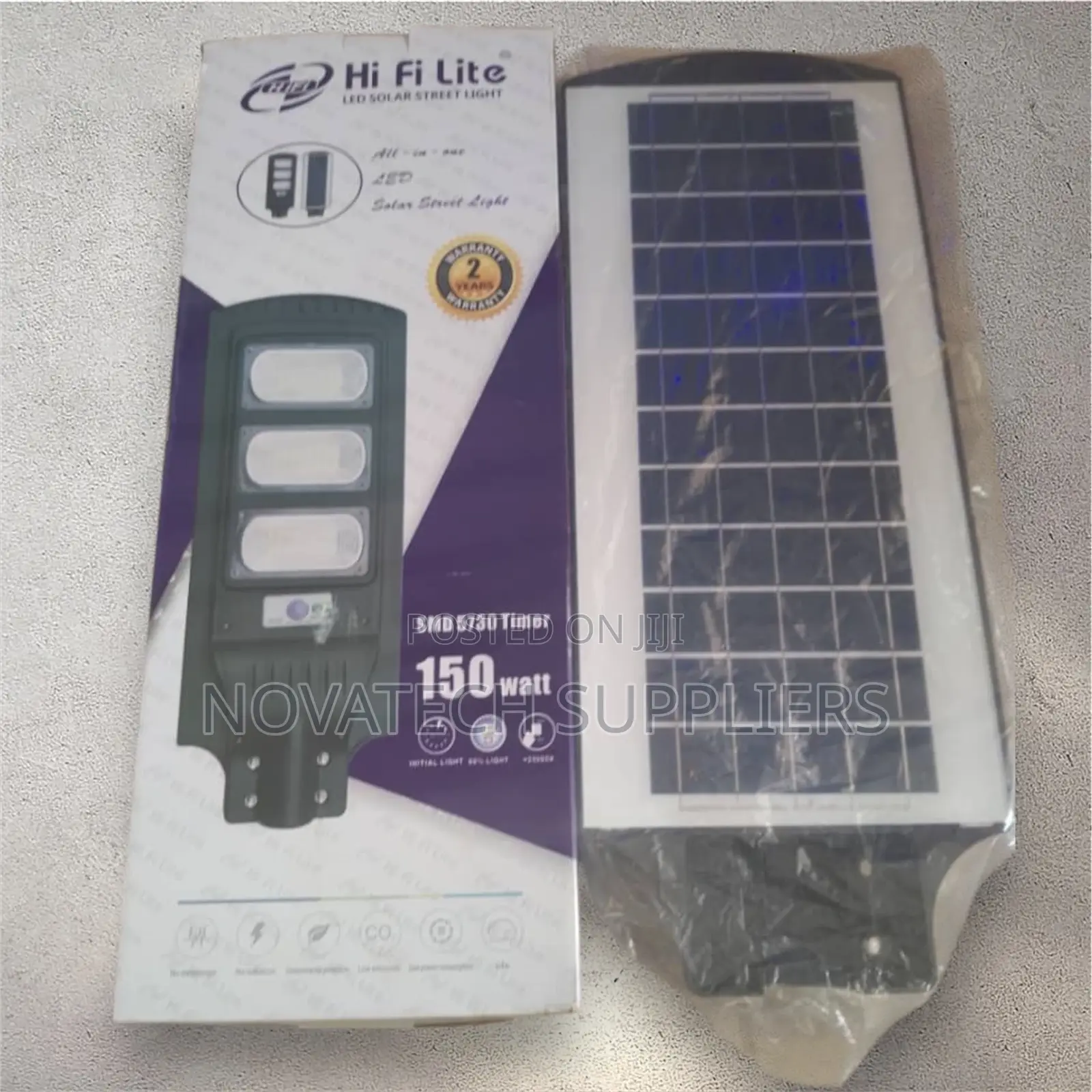 150W Solar Street Lights/ Hi Fi Lite Solar Lights Pika