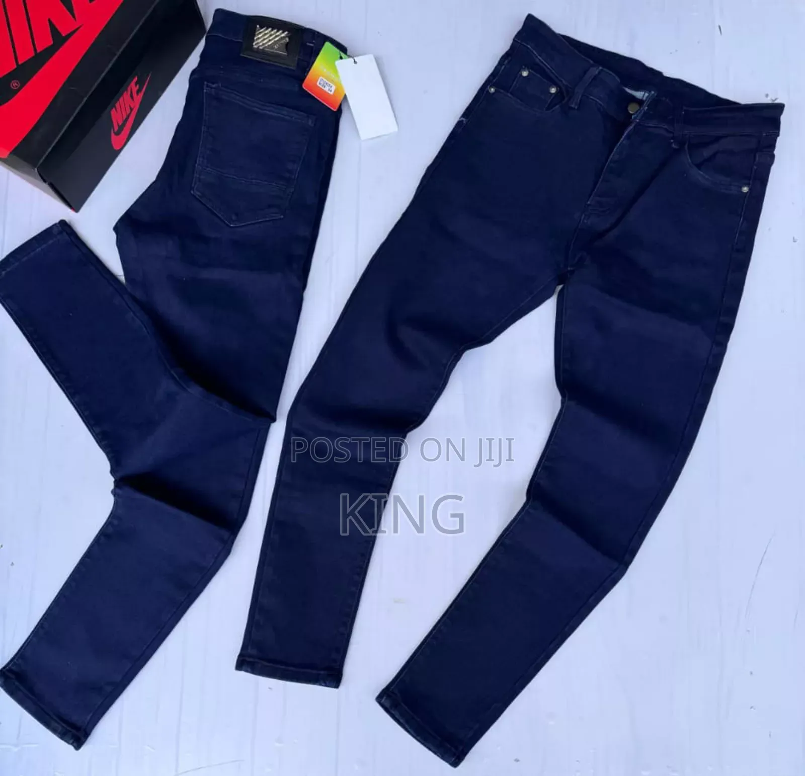 Aura Blue Clear Jeans