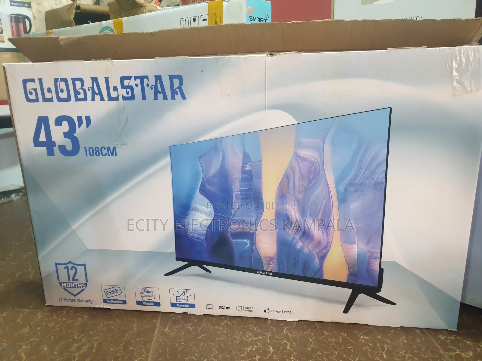 Globalstar 43"Inch Digital With Free Ro Air Deconder