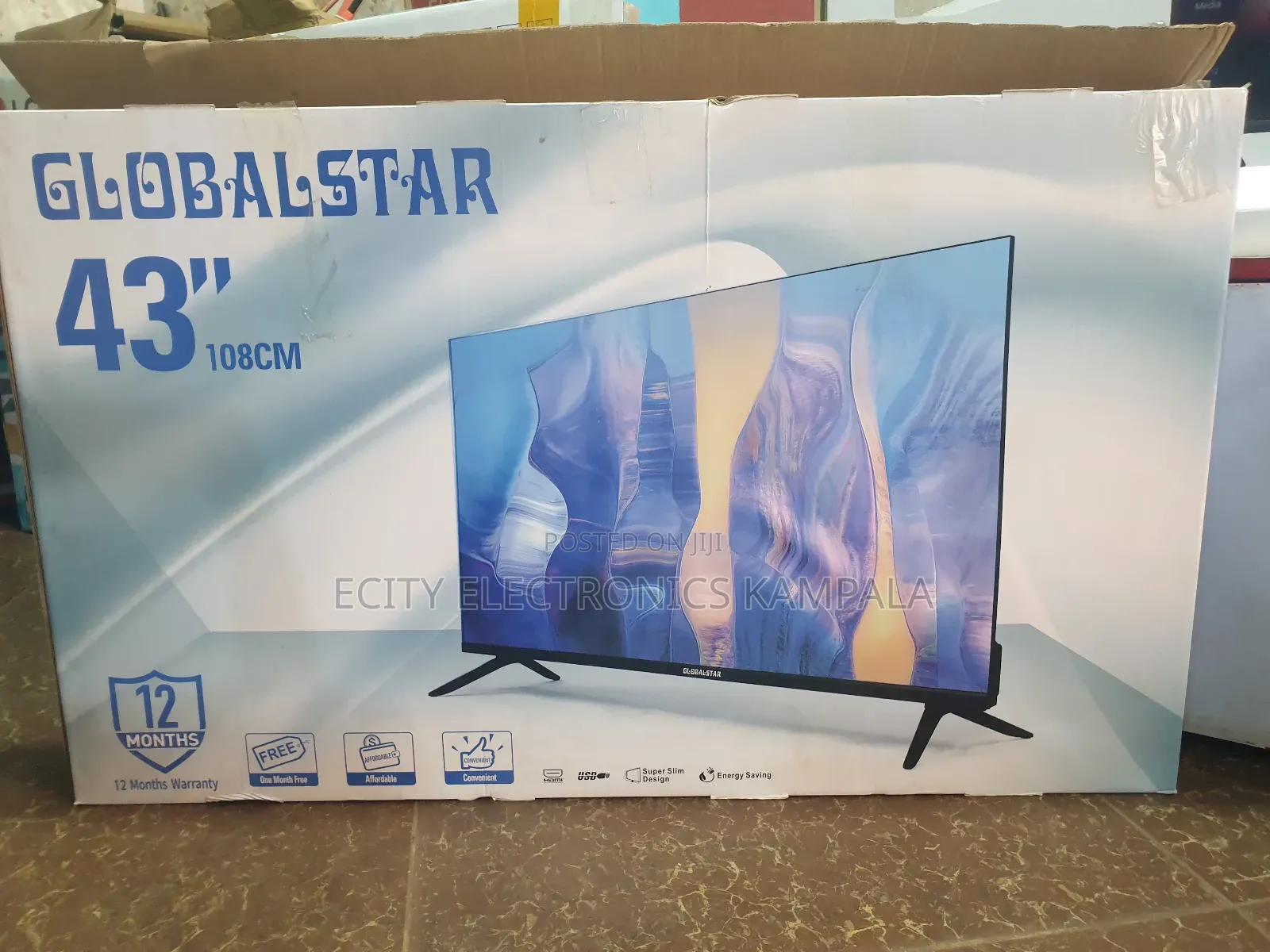 Globalstar 43"Inch Digital With Free Ro Air Deconder