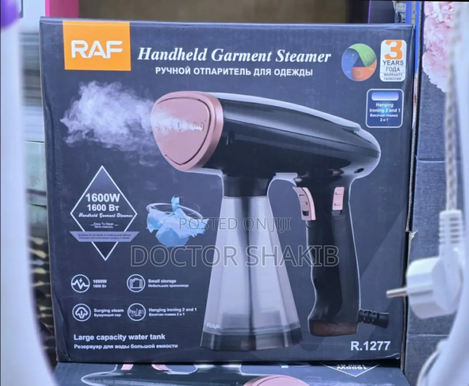 Raf Handheld Garment Streamer Lron