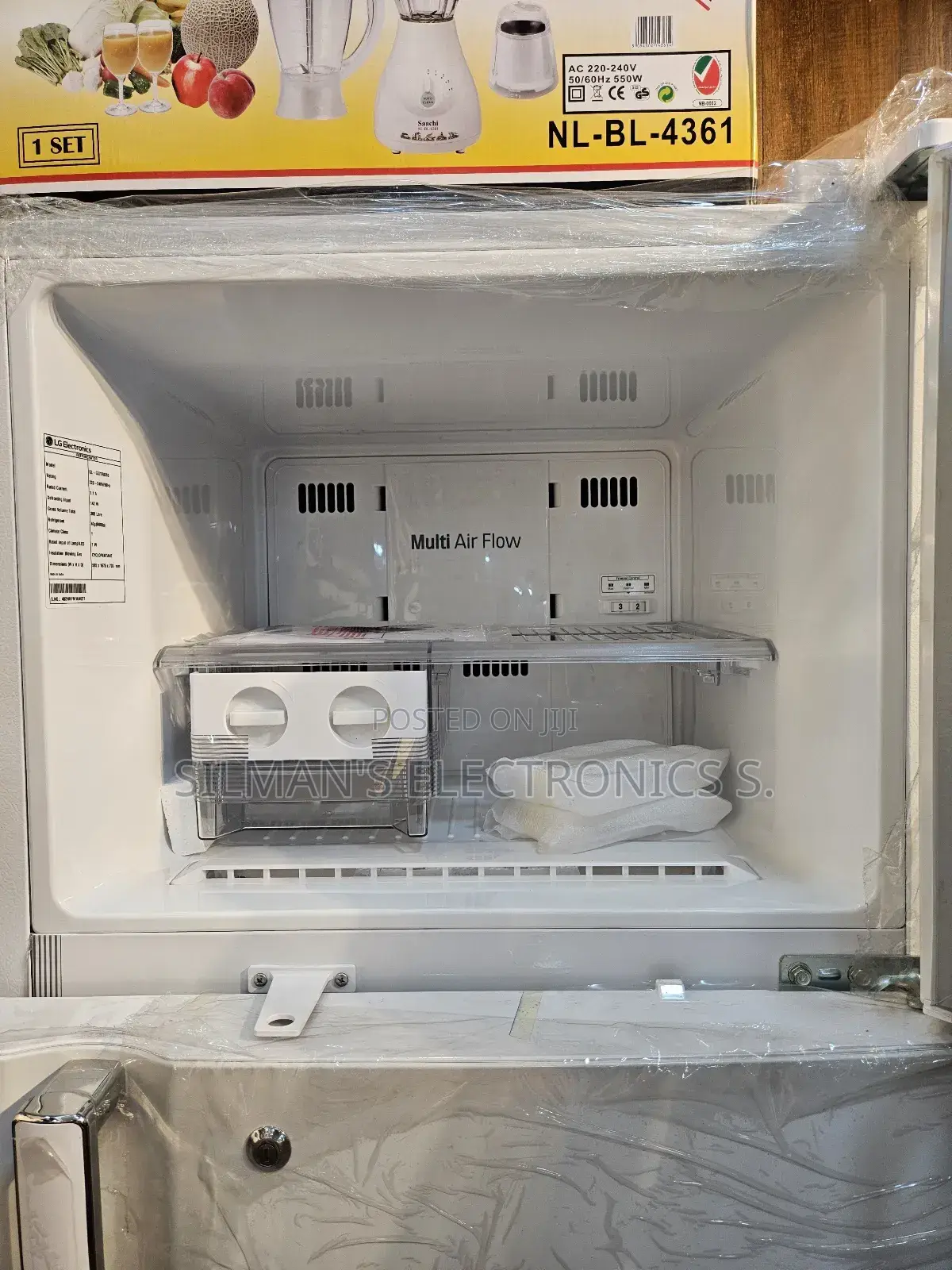 LG 320 Litre Fridge Double Door