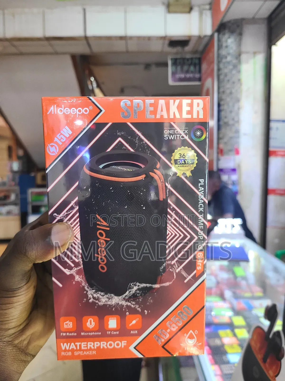 Aldeepo Play Back Speaker