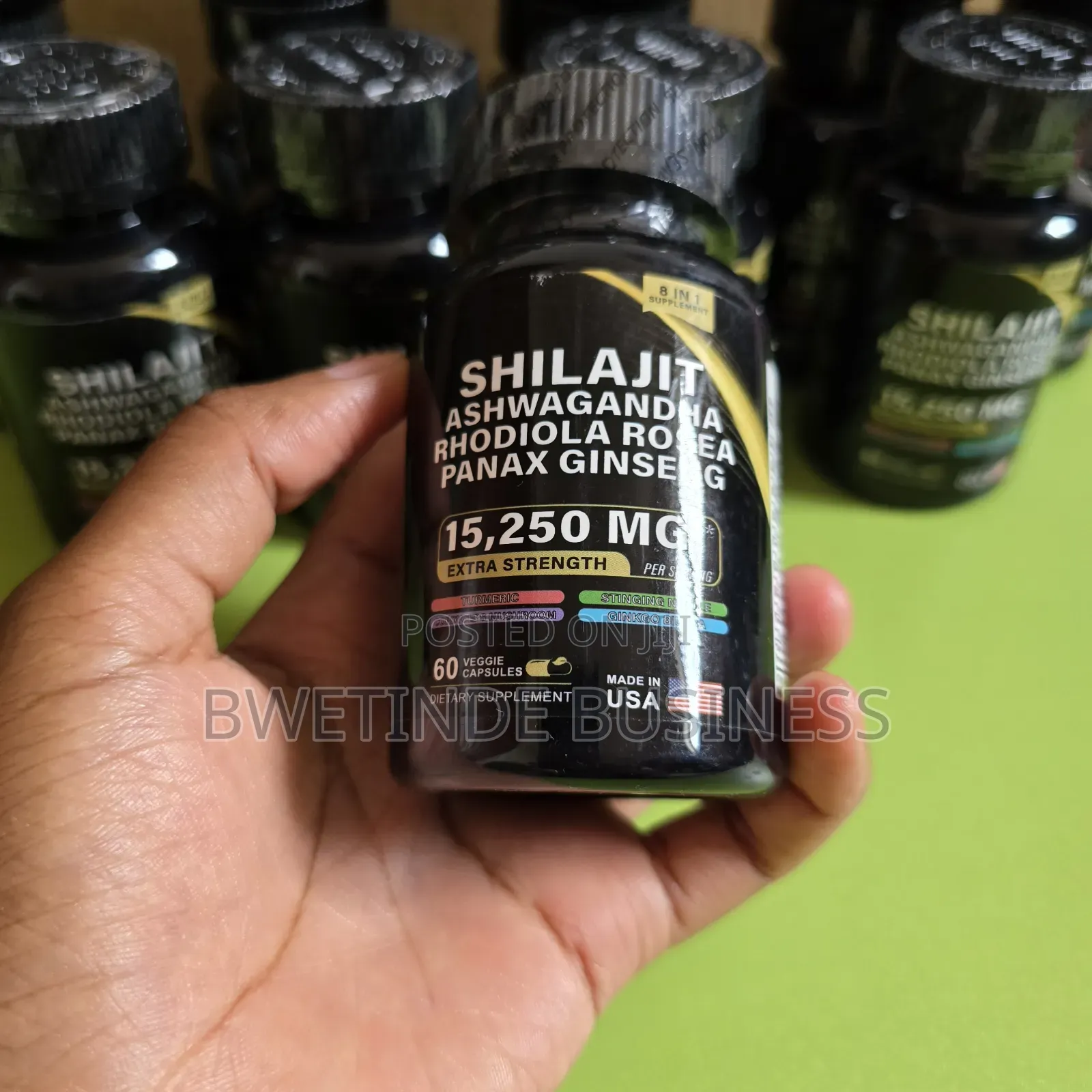 Shilajit 8-in-1 Capsules