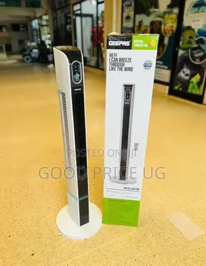 Smart Geepas Tower Fan With Remote Control