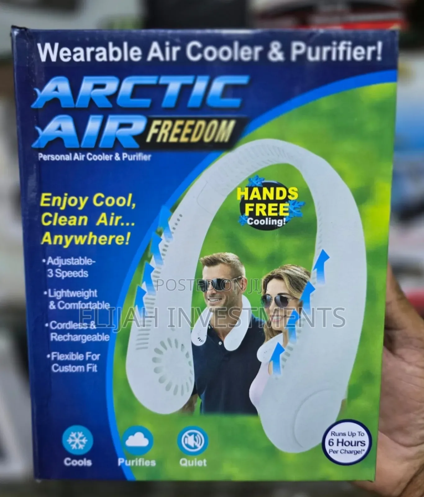 High Class Wearable Air Cooler and Purifier