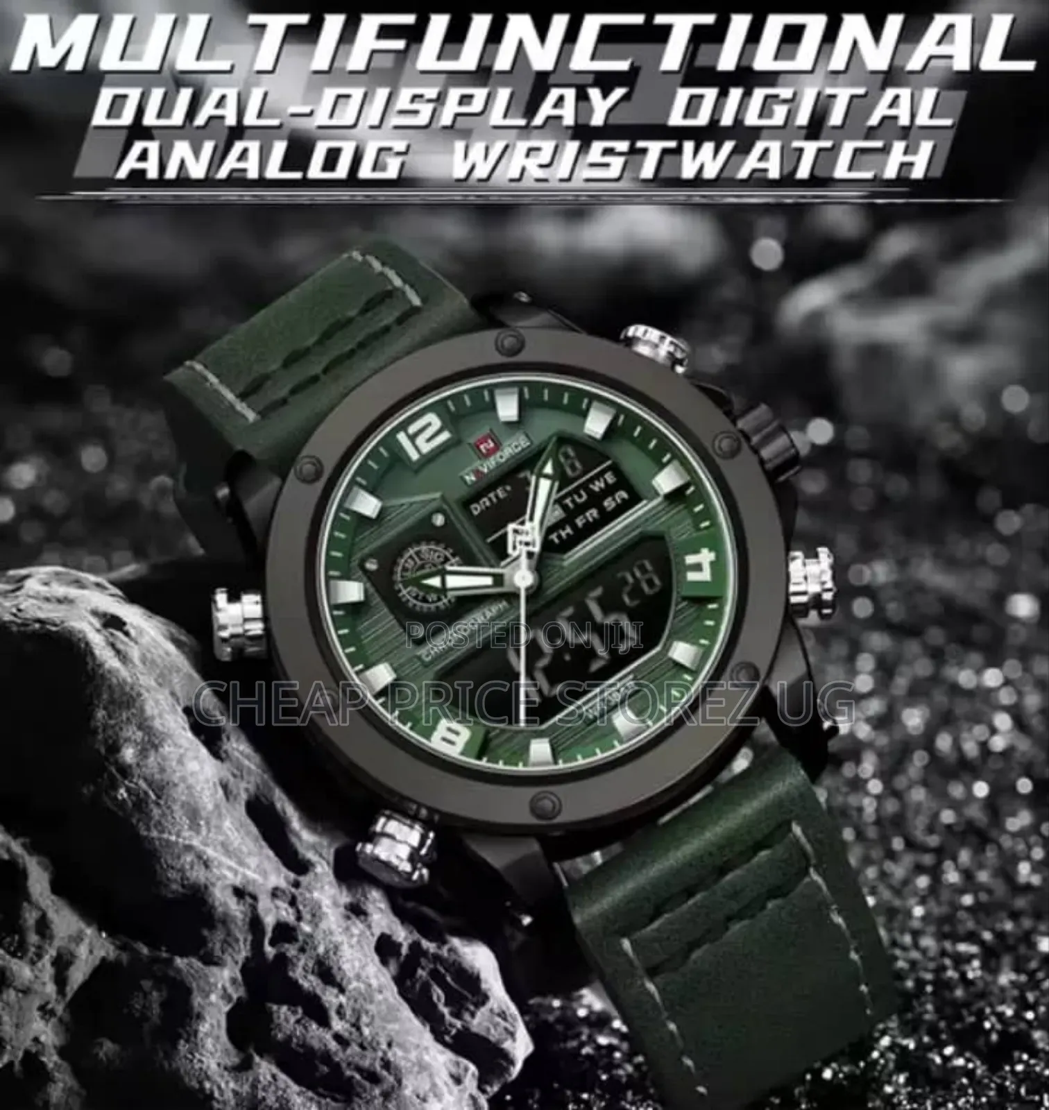 Naviforce 9236 Dropshipping Men Digital Watch