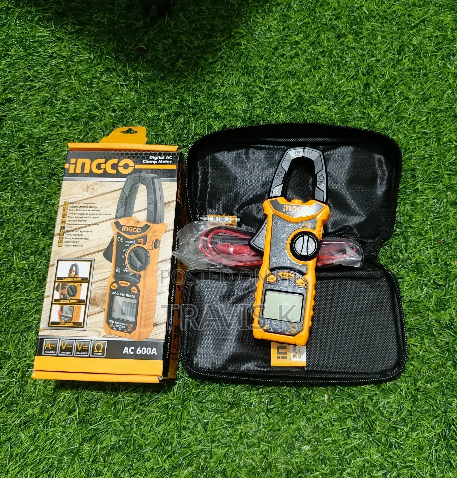 Ingco Digital AC Clamp Meter