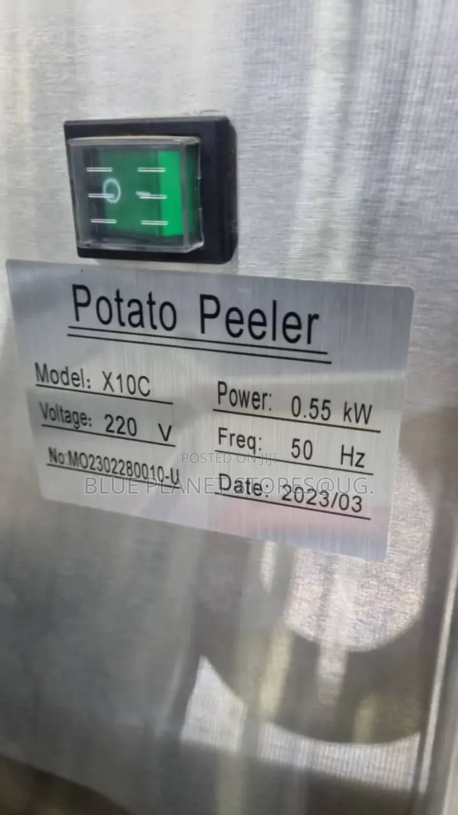 Commercial Electric Potato Peelers \\ 0.55kw/550w \\ X10c