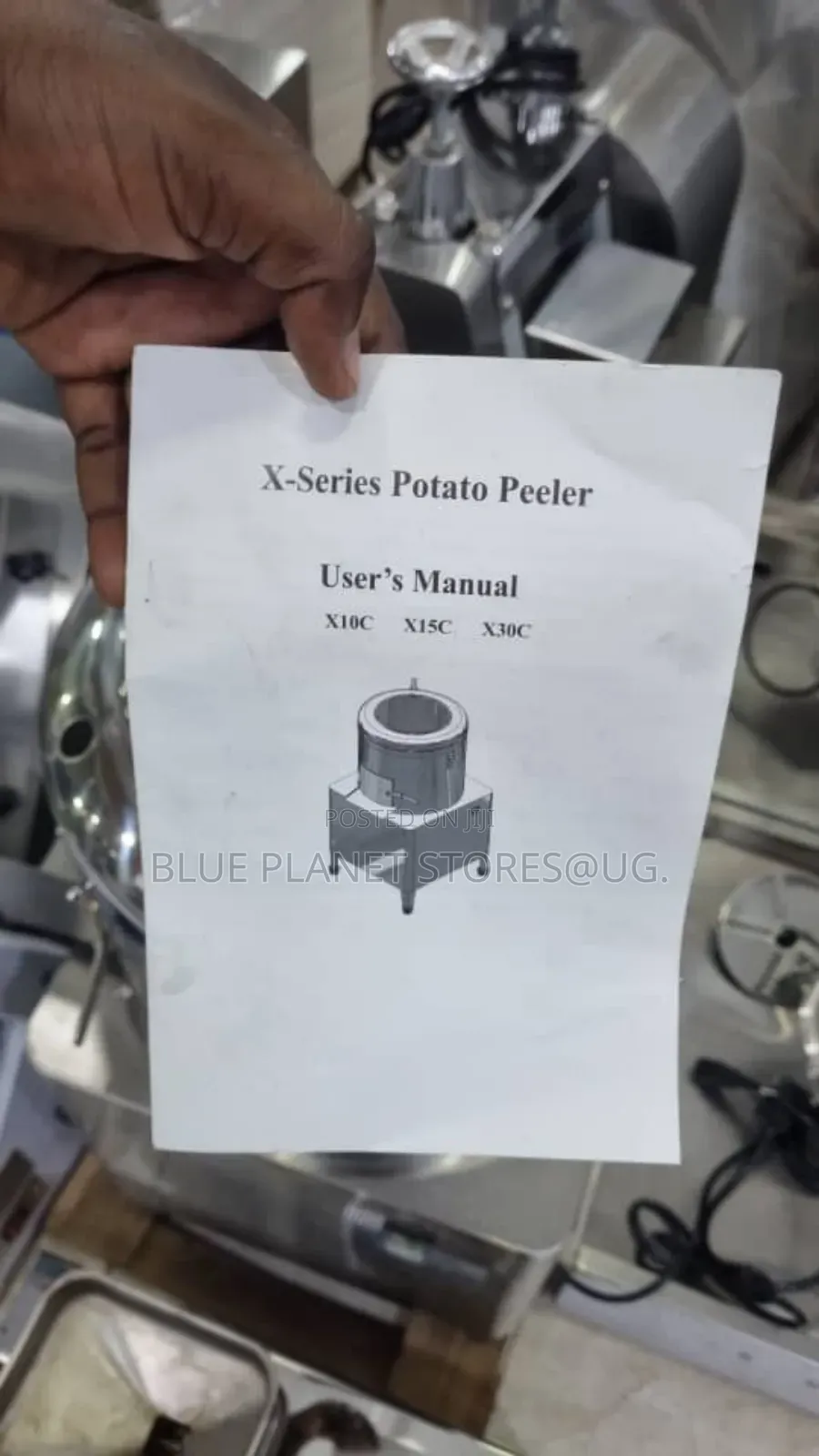 Commercial Electric Potato Peelers \\ 0.55kw/550w \\ X10c